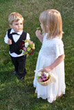 Flower Girl at Melissa's Wedding 7